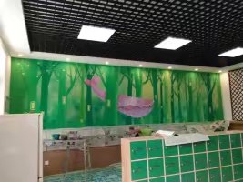 <b>幼儿园彩绘学校文化墙</b>